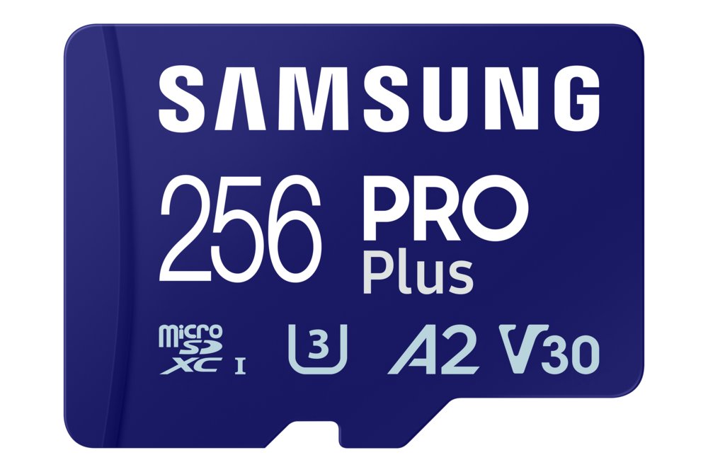 Samsung PRO Plus | MicroSDXC | 256GB | Class 10 | UHS-I U3 - Matmuis - Matmuis
